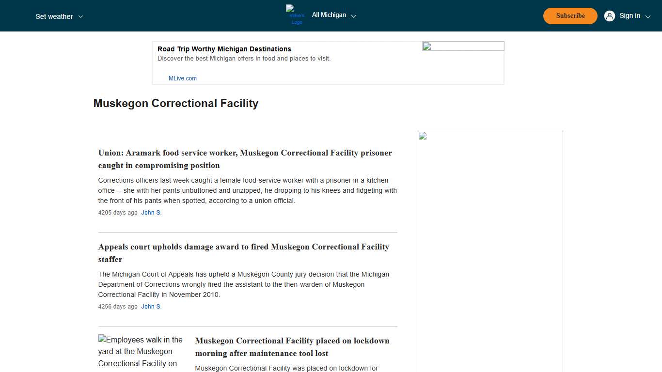 Muskegon Correctional Facility - mlive.com